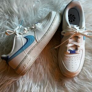 Nike Air Force 1 LV8 ‘Sail Medium Blue’ (fits women’s size 7-7.5)